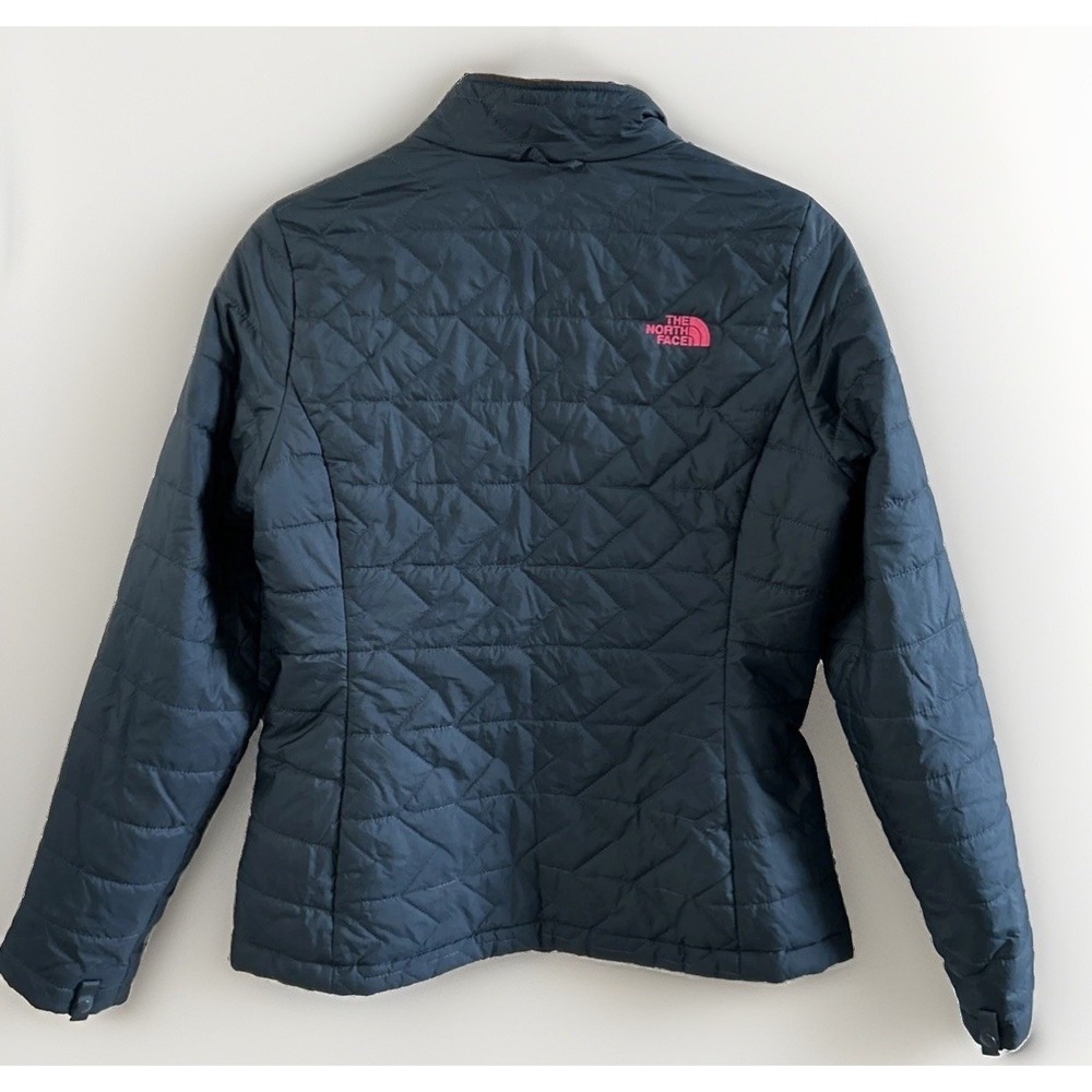 The North Face Women's Quilted Full Zip Puffer Jacket Coat Sz Med Clean - Picture 8 of 8